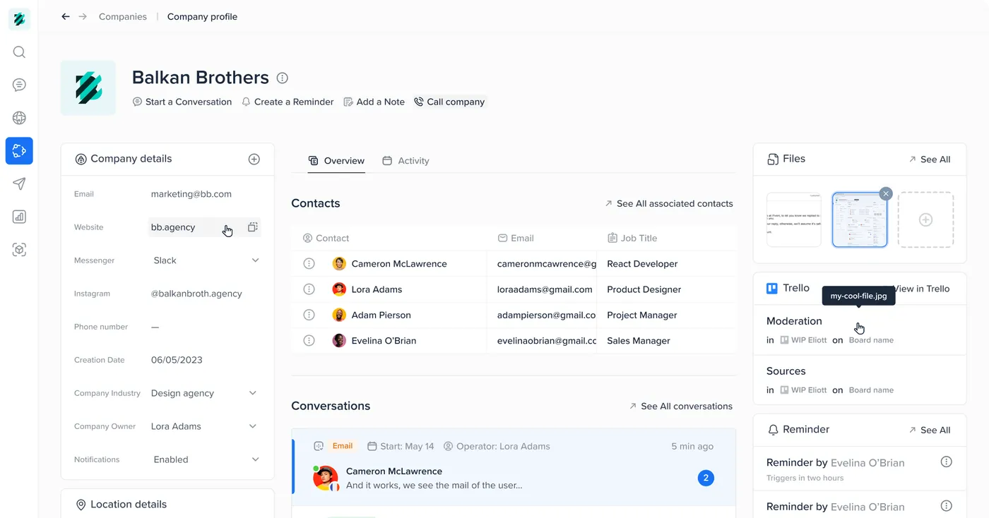 CRM Platform Preview