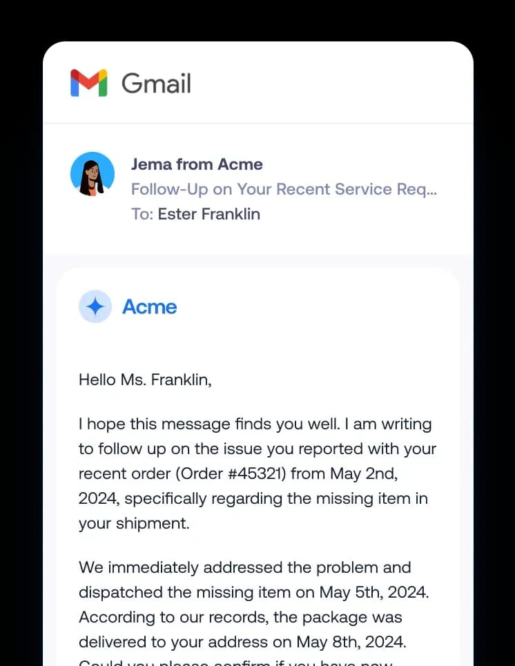 Custom answers illustration